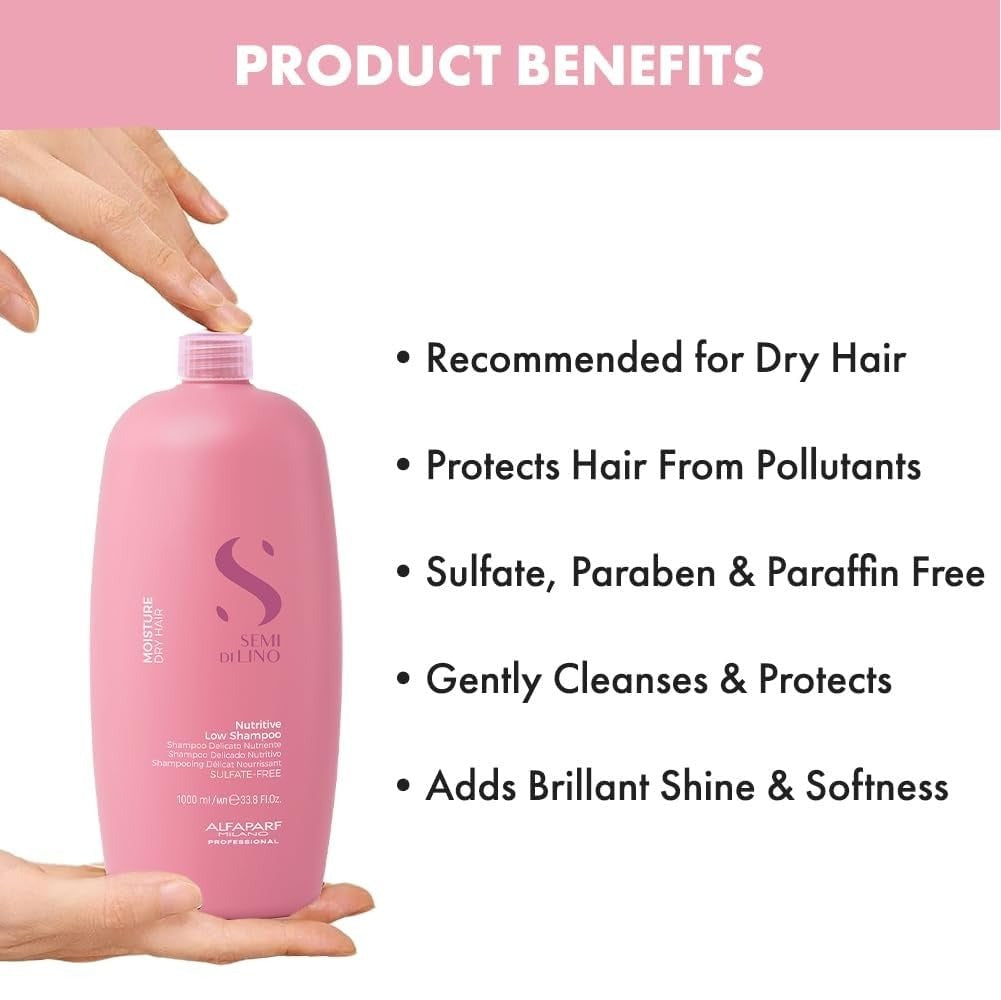 Alfaparf Semi Di Lino Moisture Nutritive Low Shampoo