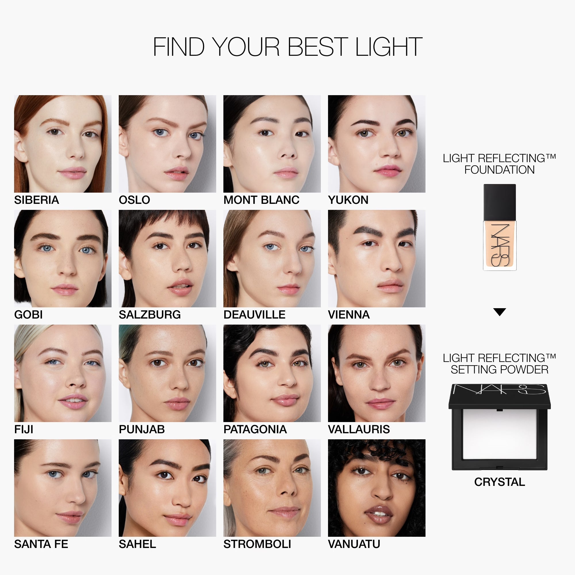 Light-Reflecting Compact Setting Powder