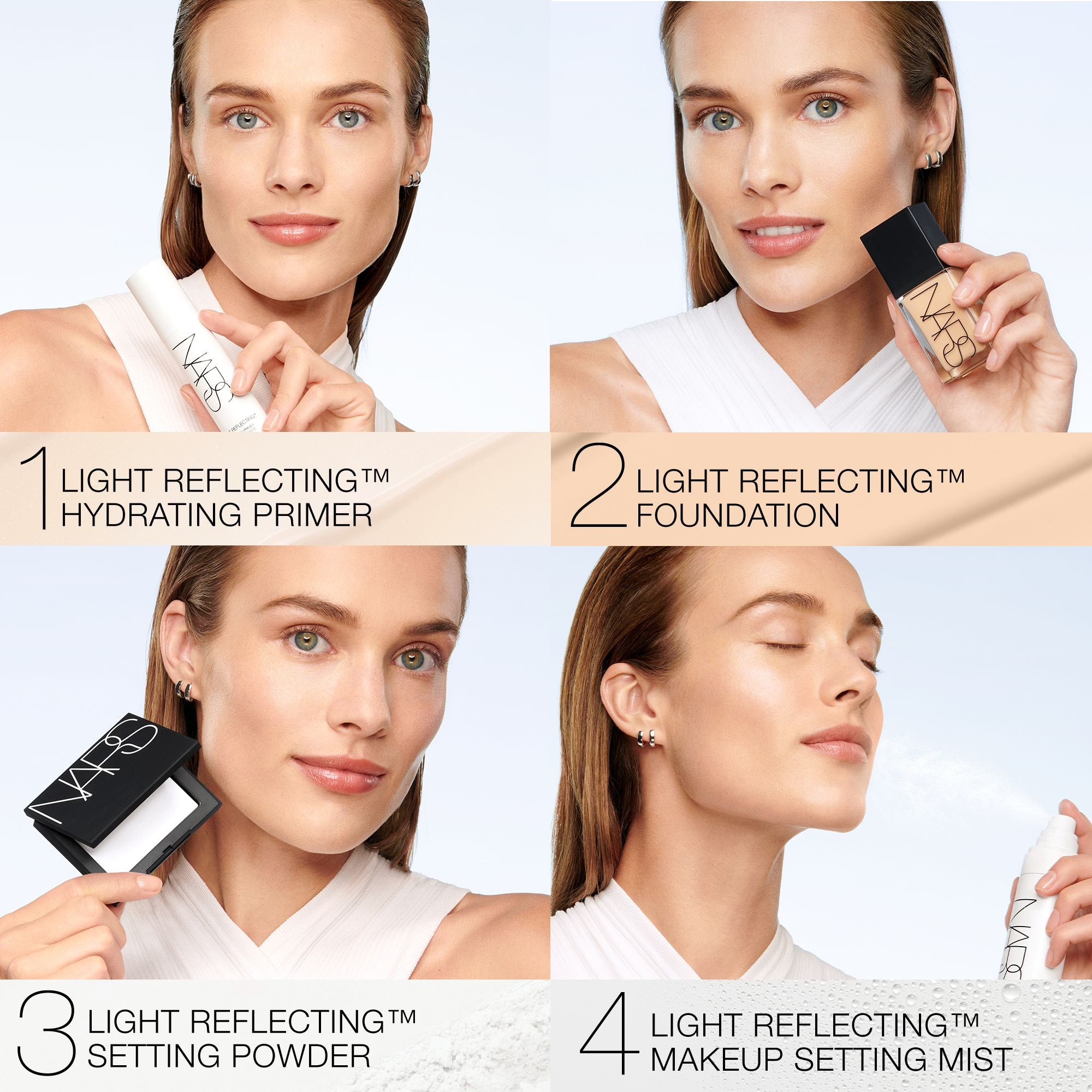 Light-Reflecting Compact Setting Powder