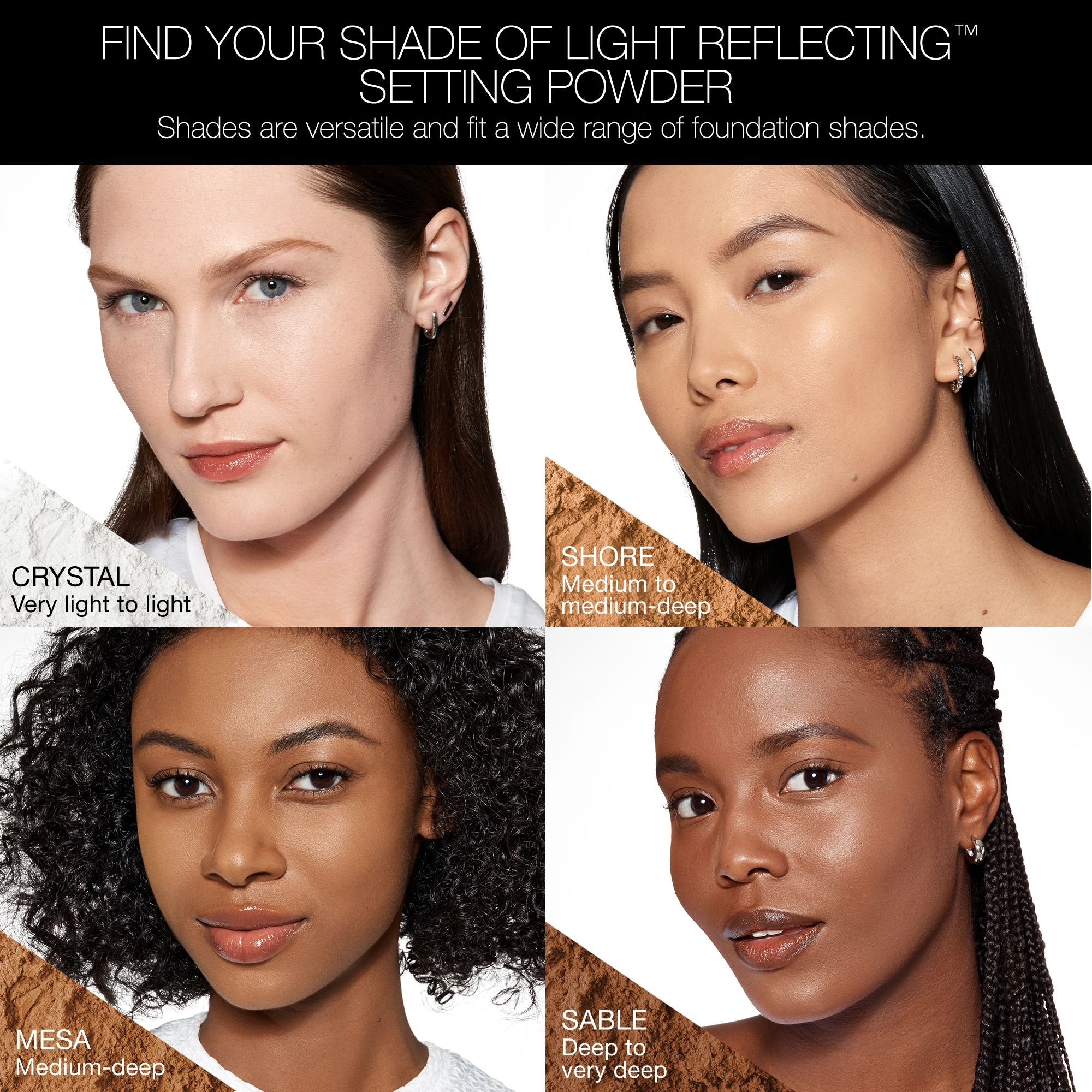 Light-Reflecting Compact Setting Powder