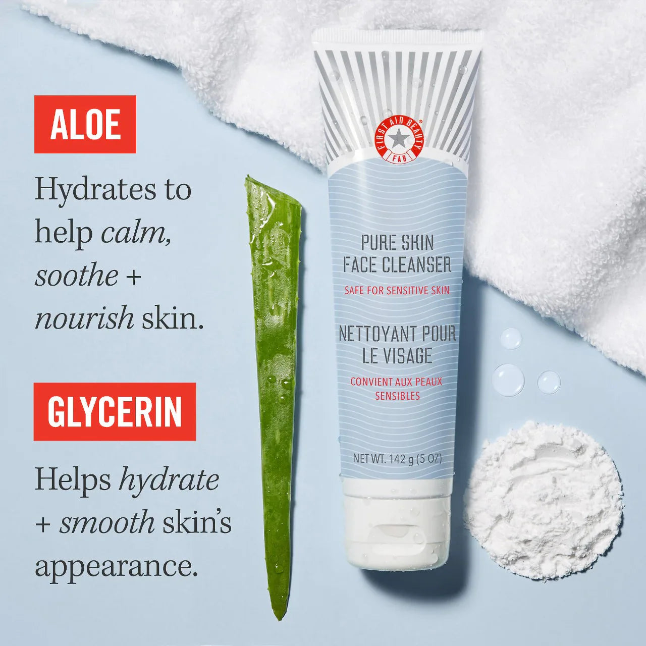 Pure Skin Face Cleanser – Gentle Hydrating Cleanser