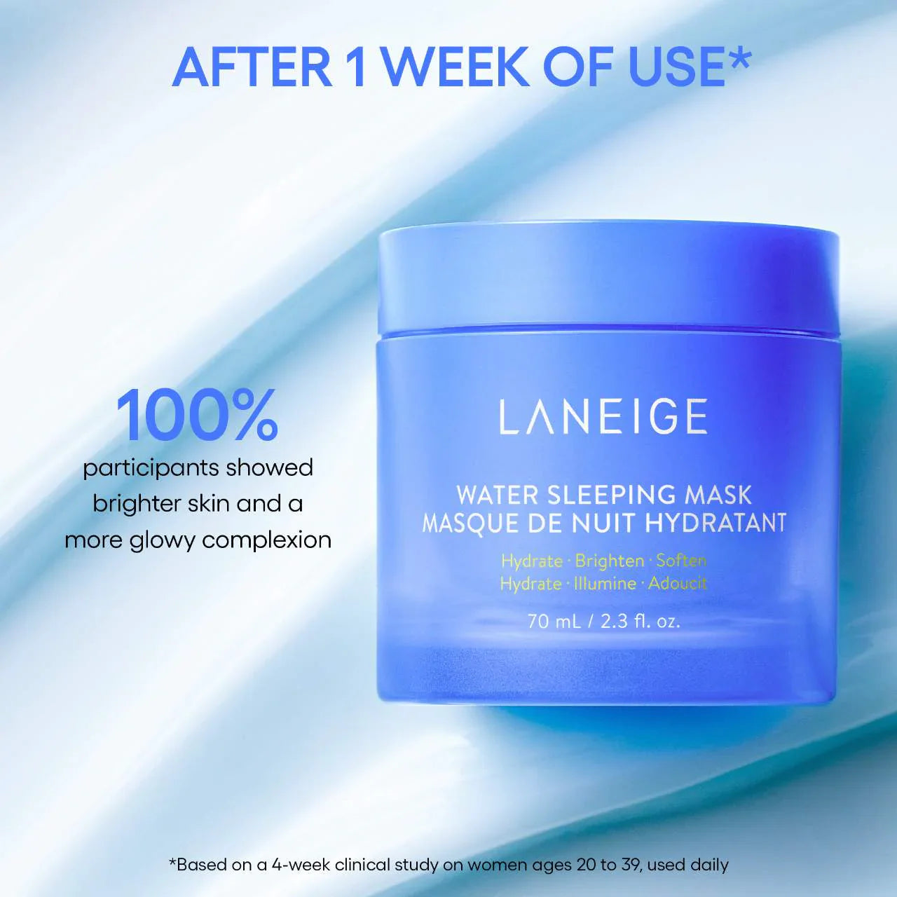 Water Sleeping Mask with Niacinamide & Squalane