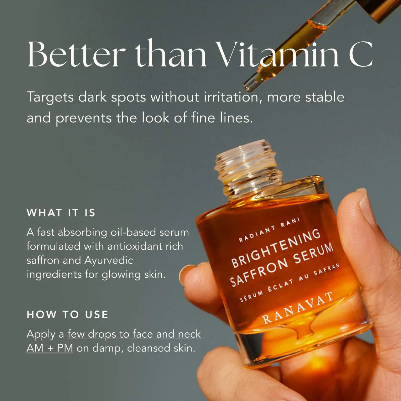 Radiant Rani- Saffron Brightening Dark Spot Treatment