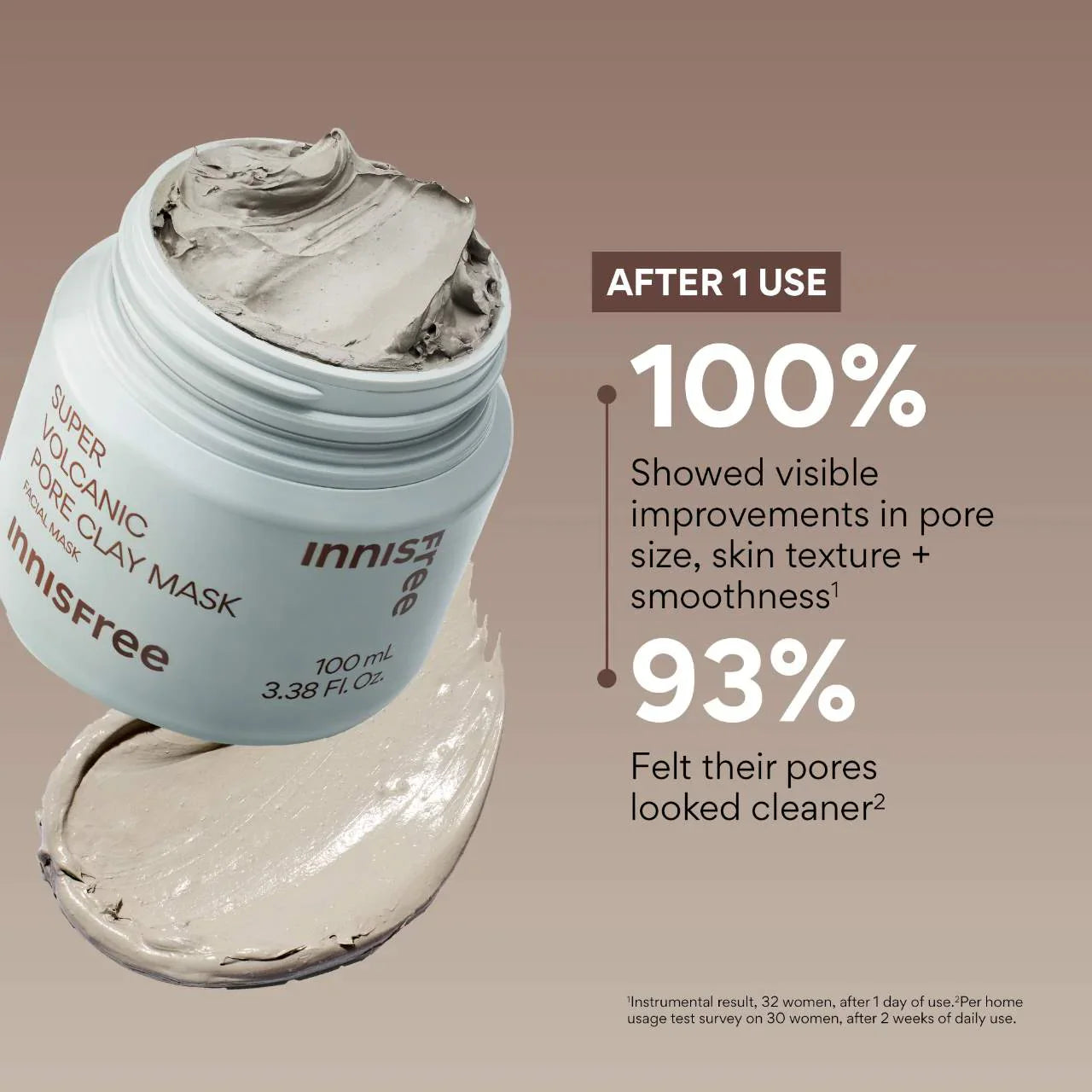 Super Volcanic AHA Pore Clearing Clay Mask