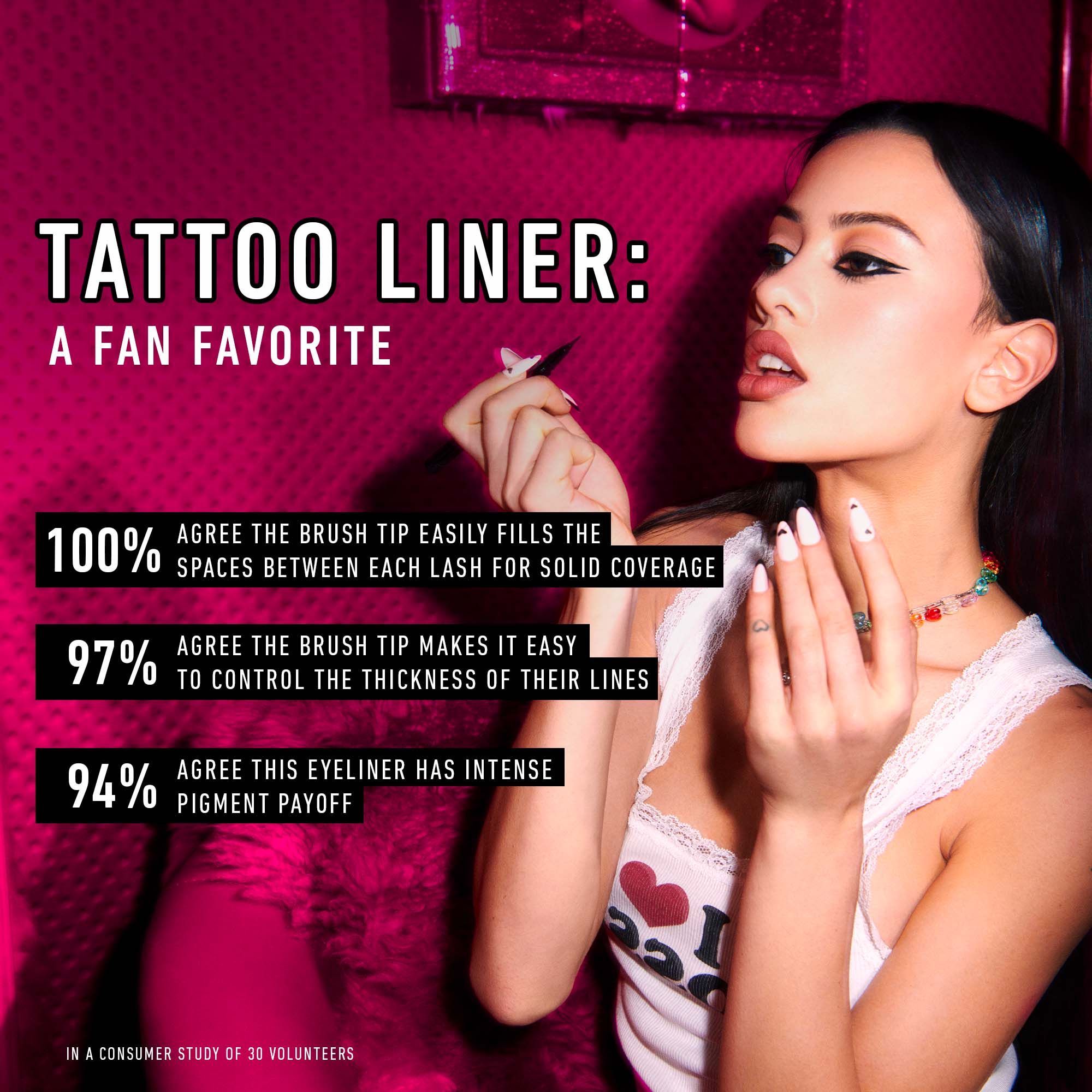 Tattoo Liner Vegan Waterproof Liquid Eyeliner