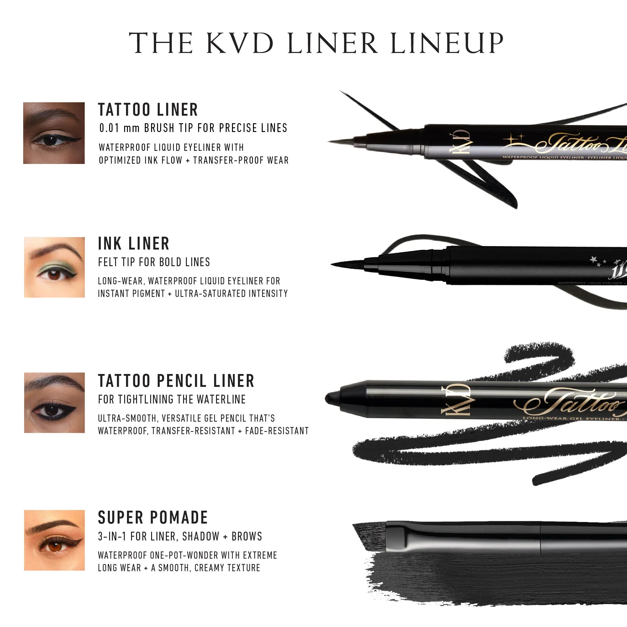 Tattoo Liner Vegan Waterproof Liquid Eyeliner