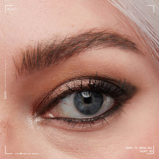 Zero-to-Brow Long-Wear Eyebrow Gel